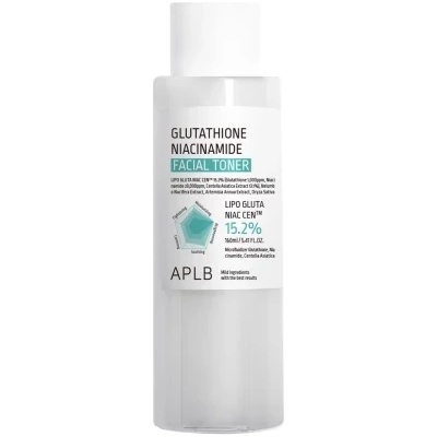 APLB Glutathione Niacinamide Facial Toner - Изсветляващ тонер за лице с глутатион и ниацинамид 160мл