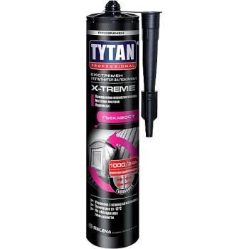 Image 1 of Tytan УПЛЪТНИТЕЛ ПОКРИВЕН tytan x-treme 280мл ПРОЗРАЧЕН (102254Ф)