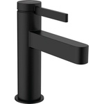 Hansgrohe Finoris - Смесител за мивка, с Push-Open изпразнител, EcoSmart, черен мат 76023670 (76023670)
