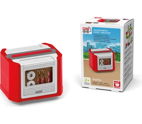EFKO Igráček Multigo Multikorbička červená 27121