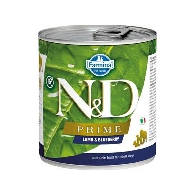 N&D Prime Dog Adult Lamb & Blueberry 6 x 285 g