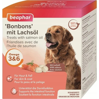 Pralinky Beaphar Lachsol Bonbons s lososom 245 g
