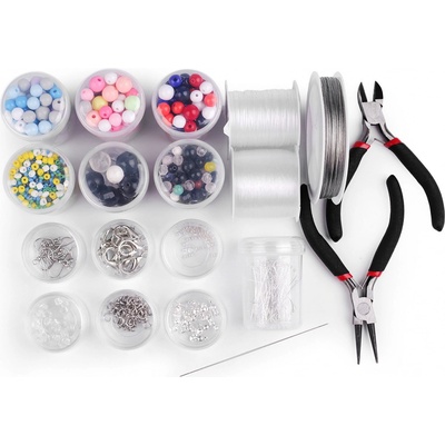 Pro Háčkování Set ke korálkování pro začátečníky Balení produktu: 1 sada, Varianta: 7 multikolor