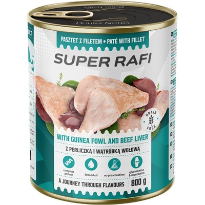 Dolina Noteci Super Rafi s perličkou a hovädzou pečeňou 800 g