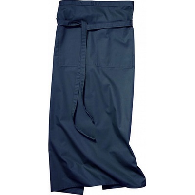 CG Workwear Gastro zástěra Roma odolná proti pomačkání modrá tmavá CGW1260