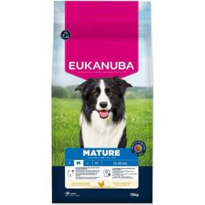 EUKANUBA Храна EUKANUBA Mature Medium, богата на прясно пилешко 15 кг (1724-205916)