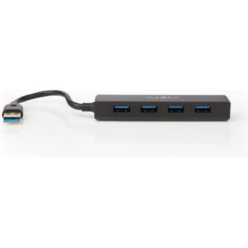 Nedis 4-портов USB хъб USB 3.2 gen1 (UHUBU3410BK) (UHUBU3410BK) (UHUBU3410BK) (UHUBU3410BK)