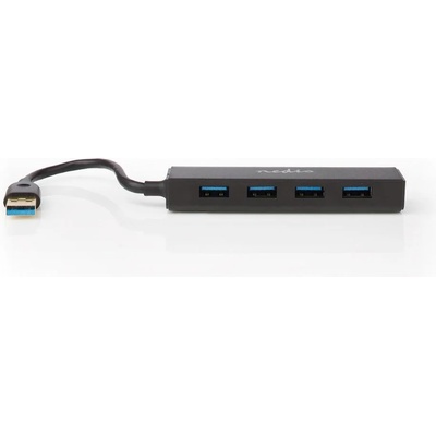 Nedis 4-портов USB хъб USB 3.2 gen1 (UHUBU3410BK) (UHUBU3410BK) (UHUBU3410BK) (UHUBU3410BK)
