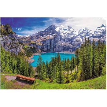 Trefl - Puzzle Oeschinensee, Alps, Switzerland - 1 500 piese