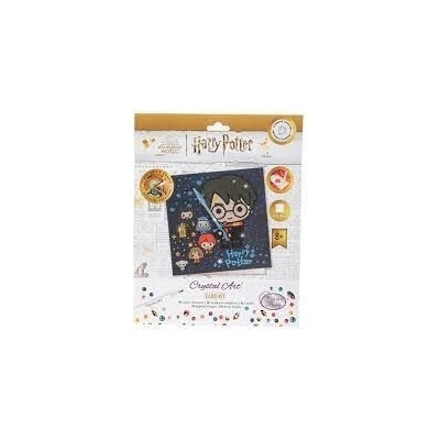 Crystal Art pohlednice – HARRY POTTER Family 18 × 18 cm