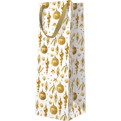 Dárková taška PAW premium Golden Glow, láhev