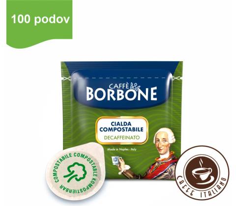 Caffè Borbone DEK E.S.E.pody 100 ks
