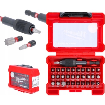 Milwaukee Sada bitov Shockwave Impact Duty PH + PZ + TRX + Imbus 32ks