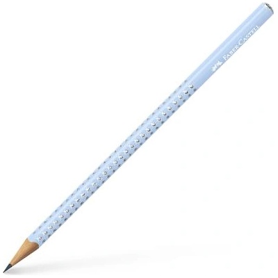 Faber-Castell Графитен молив, B, триъгълен, FABER-CASTELL "Sparkle", перлено небесно синьо 118251 (118251)