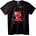 NOONEBRAND Тениска Hello Kitty Жвачна Машина - S, Black