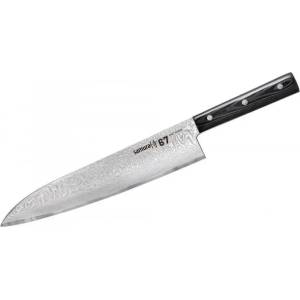 Samura Кухненски прибор samura sd67-0087m damascus 70 ПРОФ. НОЖ 24 СМ (4751029322463)