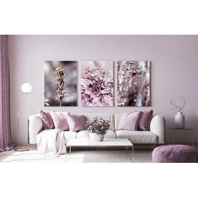 Divio Třídílný obraz na plátně, vzor 20433 Velikost: 60x120 cm