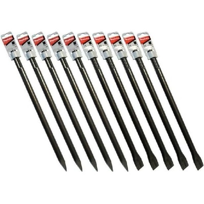 Makita - 10-dielna súprava sekáčov SDS Max D-35324-10