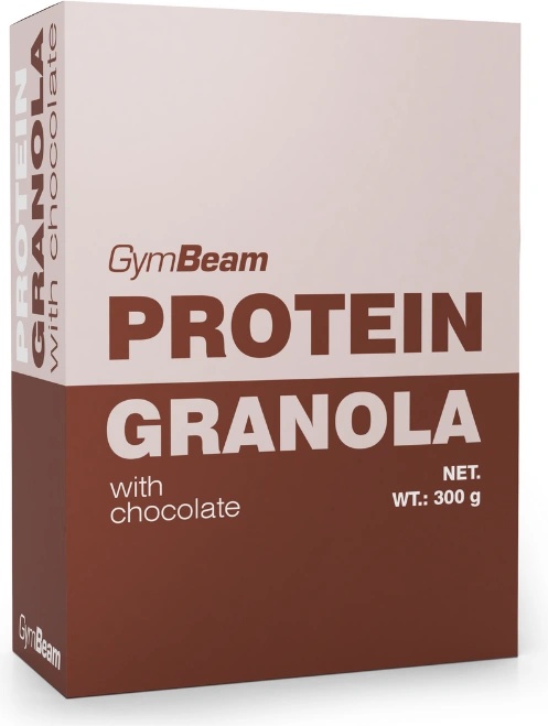 GymBeam Протеинова гранола с шоколад 300 g