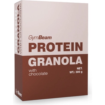 GymBeam Протеинова гранола с шоколад 300 g
