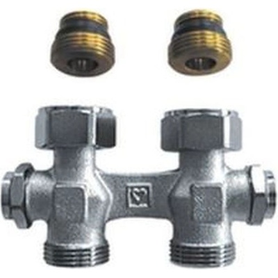 HERZ 3000 uzavíratelné šroubení "H" pro VK radiátory, přímé, Rp 1/2 x G 3/4 1346602
