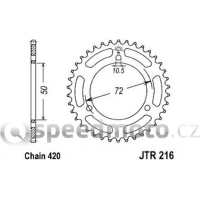 JT Sprockets JTR 216-40