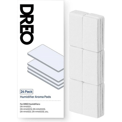 DREO Арома подложки за овлажнител dreo - естествен памук, 24 броя (110545)