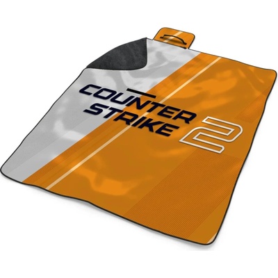 Sablio Plážová deka Counter Strike 2 Oranžová