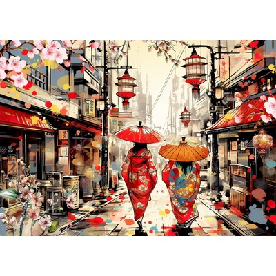 Enjoy - Puzzle Tokyo Stroll - 1 000 piese