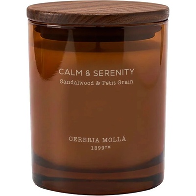 Cereria Molla Wellbeing CALM & SERENITY Sandalwood & Petitgrain Lime 230 g
