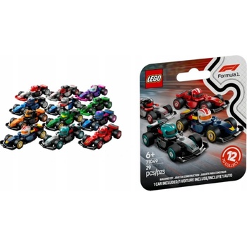 LEGO® Minifigúrky 71049 Zberateľské pretekárske autá F1 12 ks