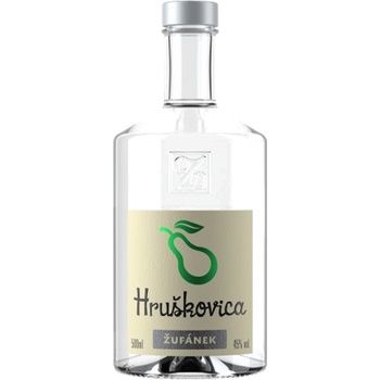 Žufánek Hruškovica 45% 0,5 l (čistá fľaša)