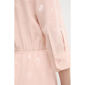 Zadig&Voltaire Копринена рокля zadig&voltaire в оранжево къса разкроена wwdr02526 (wwdr02526.670)