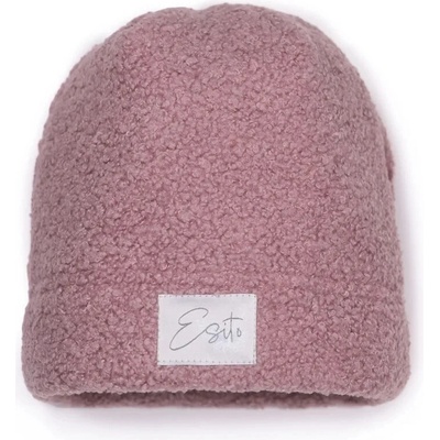 ESITO Zimná čiapka Teddy fleece double Cyclamen pink