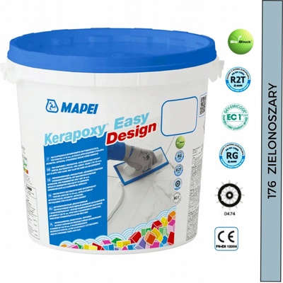 Mapei Kerapoxy Easy Design 3 kg zelenošedá – Zbozi.Blesk.cz