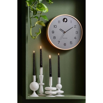 Karlsson Стенен часовник Karlsson Natural Cuckoo (KA5886GY)