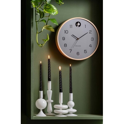 Karlsson Стенен часовник Karlsson Natural Cuckoo (KA5886GY)