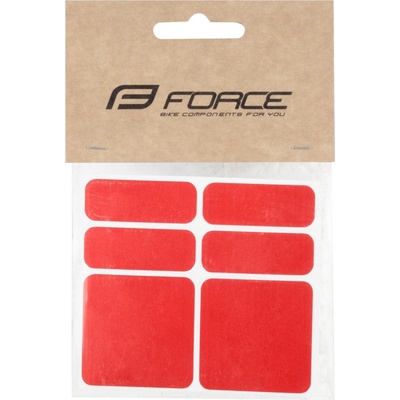 Force nálepky reflexní sada 6 ks červené – Zboží Dáma