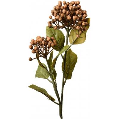Umělá květina béžová Sabina – 53 cm