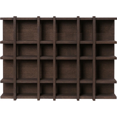 Ferm Living Policová sestava Tilem, 6x4, Dark Oak, 1104272893