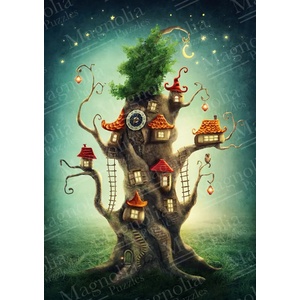 Magnolia - Puzzle Magic Tree House - 1 000 piese