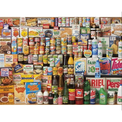 Gibsons Jigsaw 1980's Shopping 1000 dielov