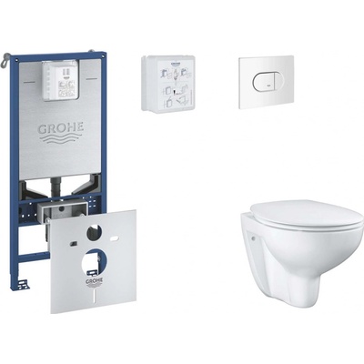 GROHE Rapid SLX s tlačidlom Arena Cosmopolitan SANI11BB3104