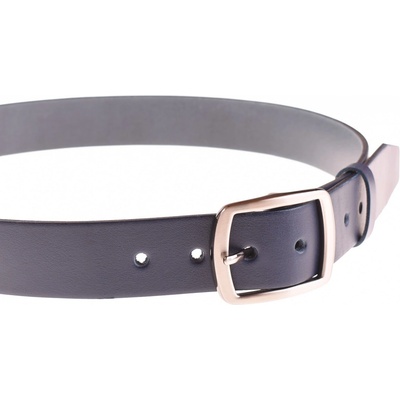 Penny Belts dámský kožený opasek tmavě modrý 64657