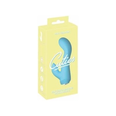 Boss of Toys Cuties Mini Vibrator Blue 4th Gen - Compact Dual-Action Soft Touch