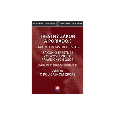 Trestné právo po novelách (AKT II/5 2026)