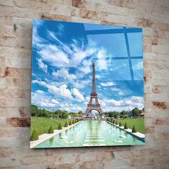 Art gift Стъклено АРТ пано - Нежен Париж
