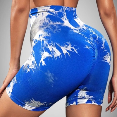 Legínovo Push-up tmavo moodré kraťasy