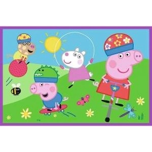 Trefl Puzzle - 2x24 - Peppa on the playground - Peppa Pig 34435