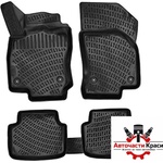 Rizline Гумени стелки RizLine съвместими с Volkswagen Tiguan 2016-2019 (511418) - avtochastikrasi